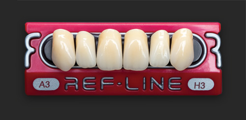Zęby kompozytowe Ref-line nowej generacji